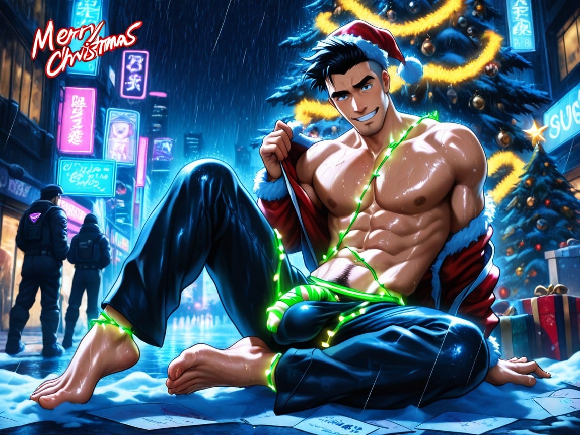 Tomboy, Accurate Legs, Snowing AI Gay Porn