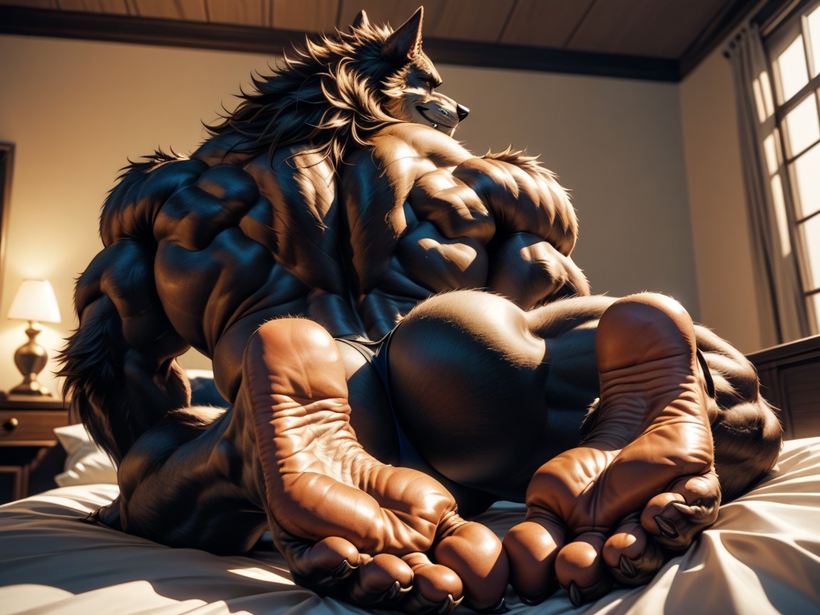 Of A Furry Werewolf, Manly Anthropomorphic, 25+ AI Gay Porn