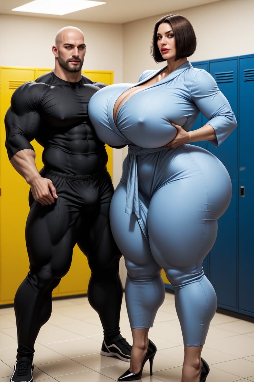 Thicc, Sweat A Lot, Voluptuous AI Porn