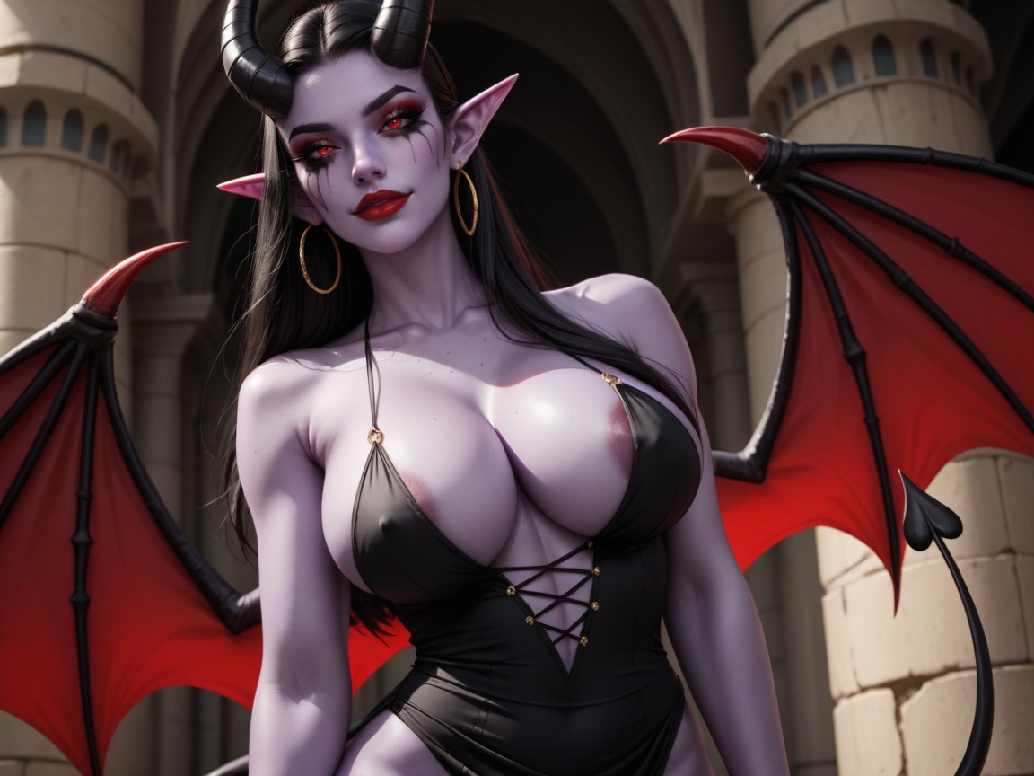 Nude Titts, Succubus, Titts Out Hentai AI Porn