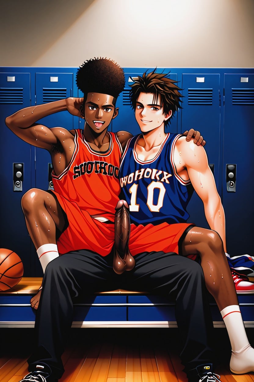 Melanin, Lanky, Bromance AI Gay Porn