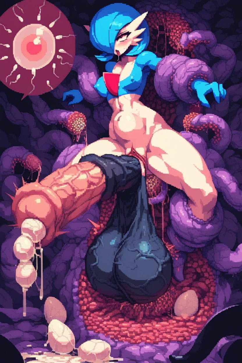 Invading Urethral And Testicles, Horsecock, Heavy Balls Porno IA