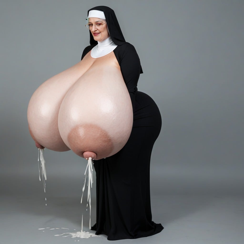 60+, Full Body, Colossal Breast AI Porn