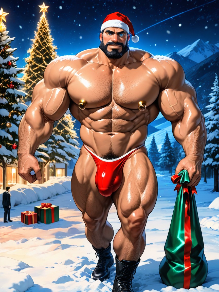 Man, Gay, North Pole ゲイAIポルノ