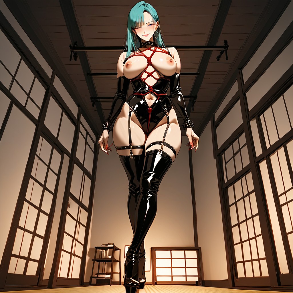 Bdsm Sex Equipment Everywhere, Wide Angle, 30+ Hentai AI Porn