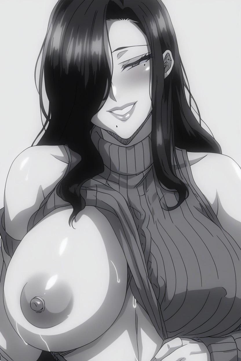 Tomboy, Happy, Sweaty Hentai AI Porn