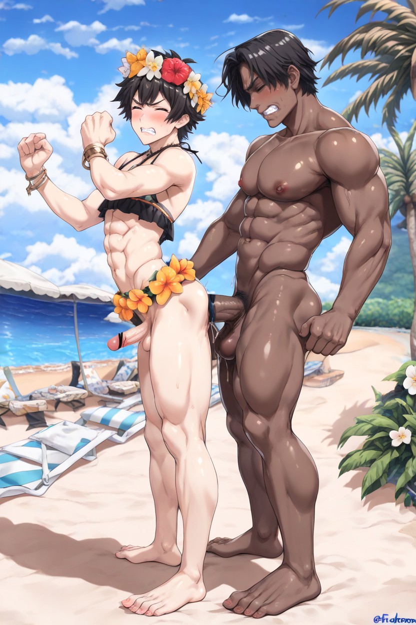 Futa On Man, Anal Sex, Dominant Futa AI Gay Porn
