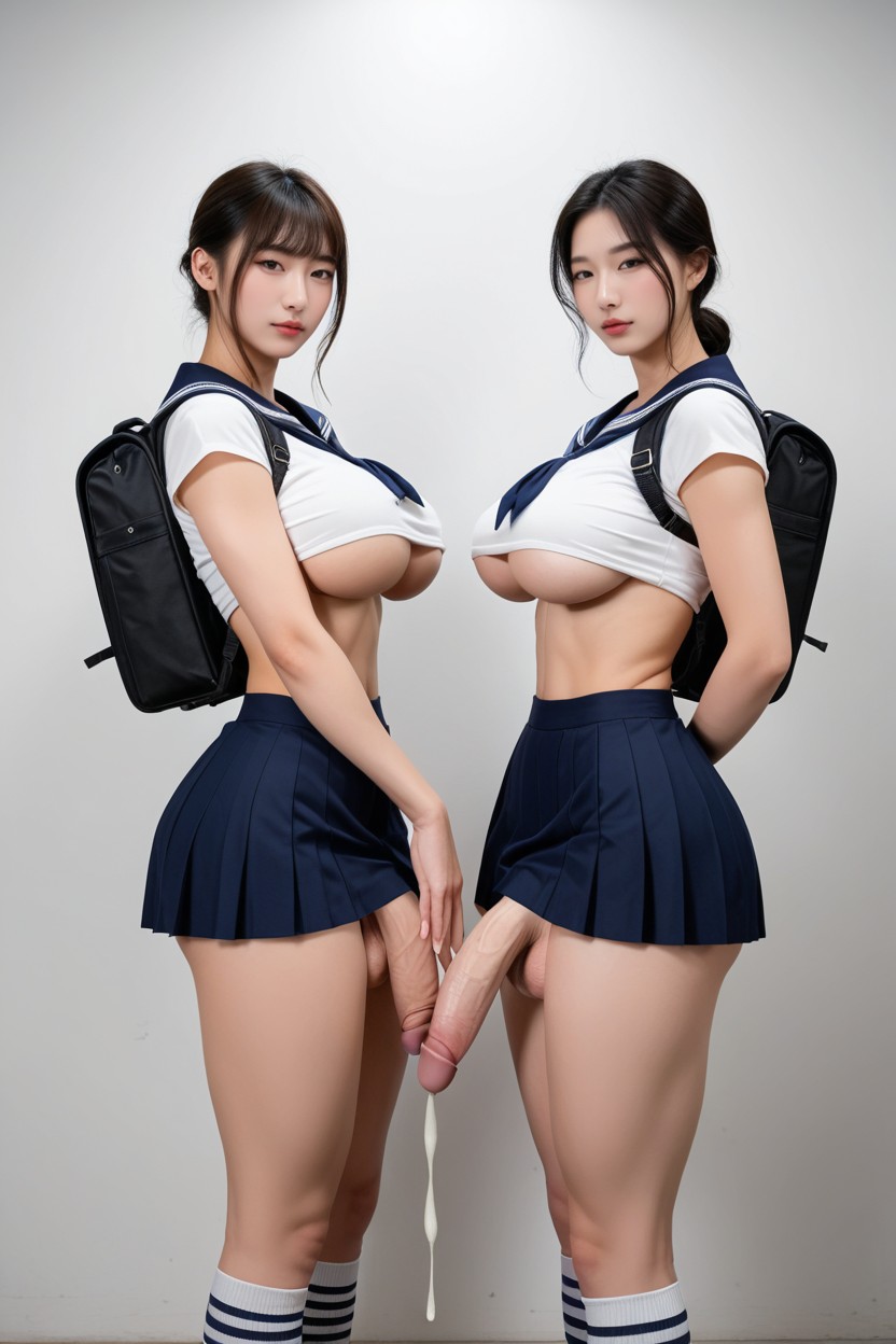 Breast Pull, Uhd, Stunning Korean Goddess Face Asian AI Porn