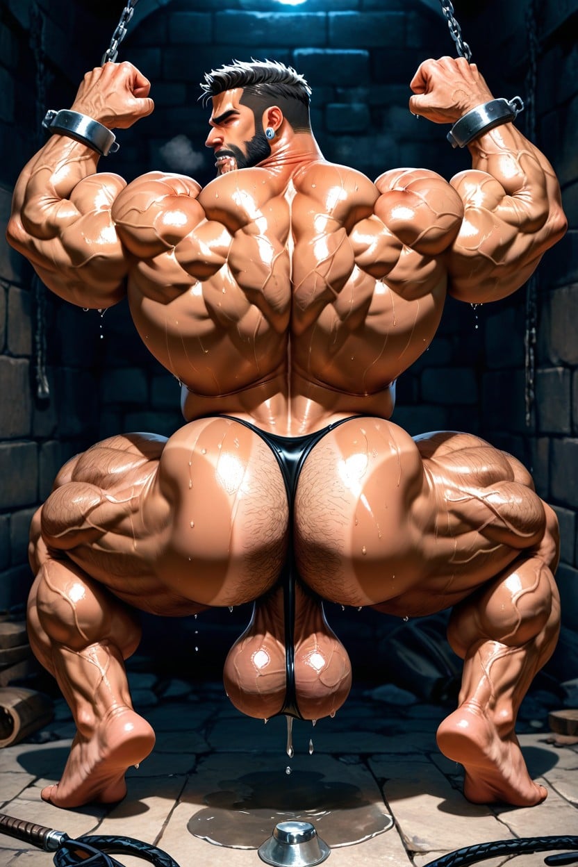 High Definition, Bara, Detailed Muscles ゲイAIポルノ