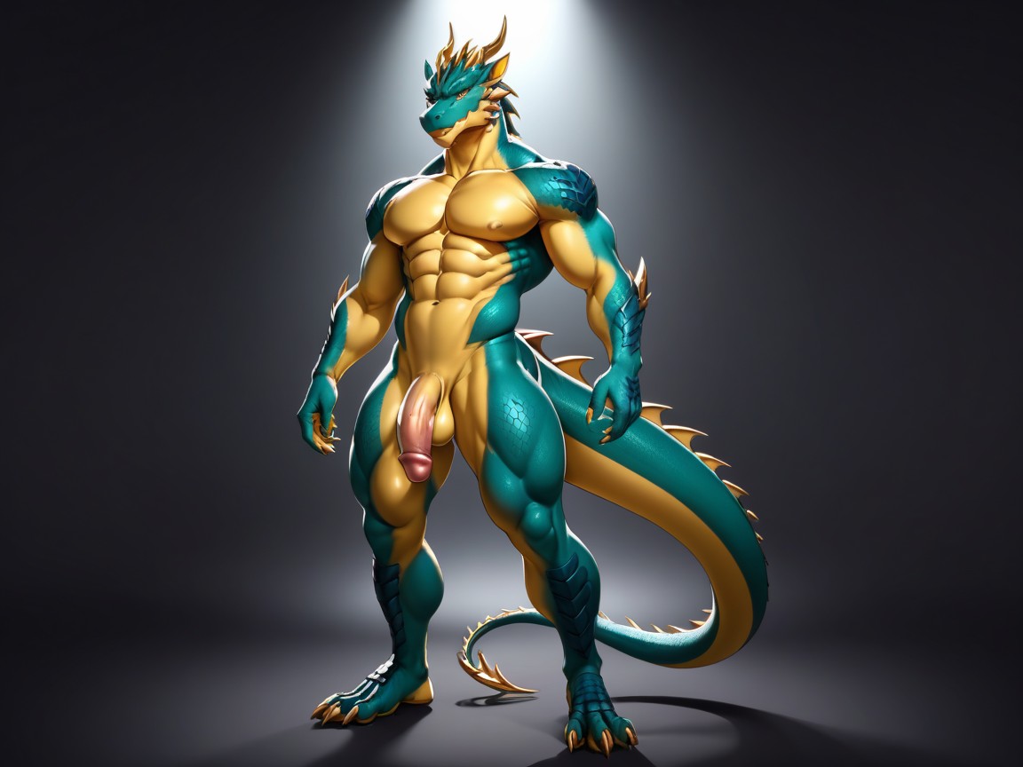 1 Person, Forearms, All Rendered With Clean Furry AI Porn
