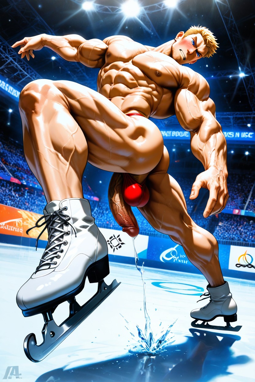 Rule Of Thirds Composition, 18+, Winter Olympics AI Gay Porn