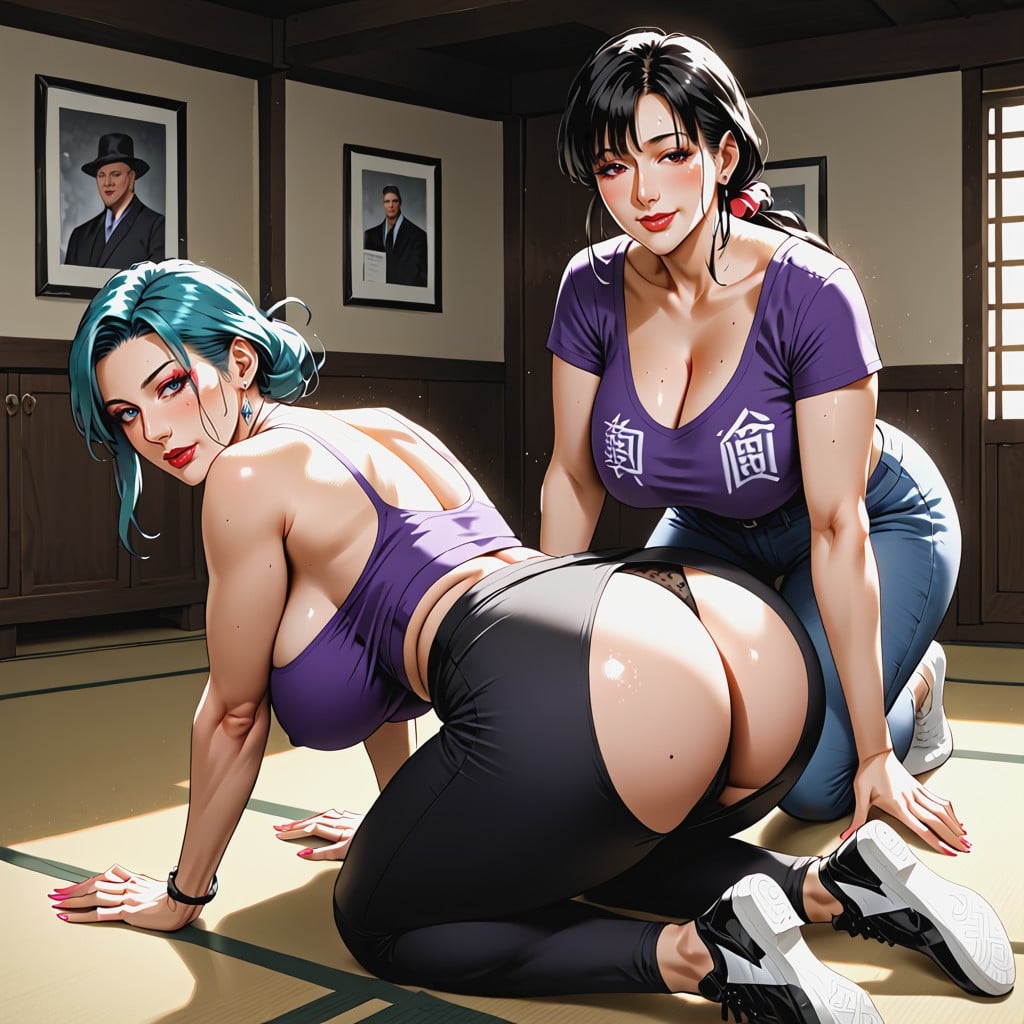 Inside The Luxury Room, Waist, Highly Detailed MILF AI Porn