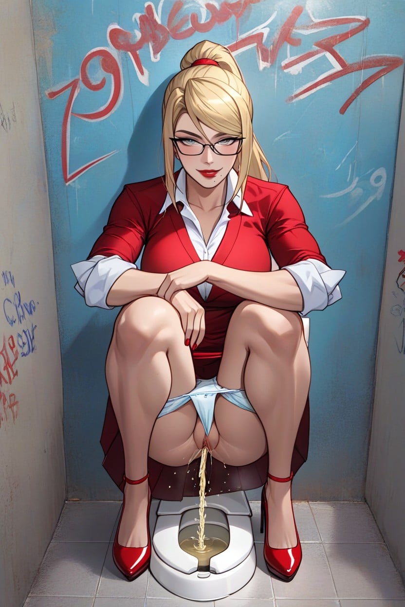 Anatomically Correct Hands, Seductive Smile, Samus Aran Hentai AI Porn
