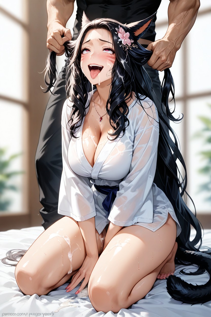 Happy, 18+, Very Long Hair Hentai AI Porn