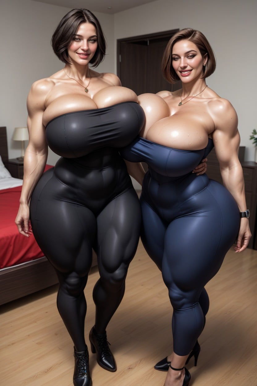 Groping, Wide Angle, Licking AI Porn