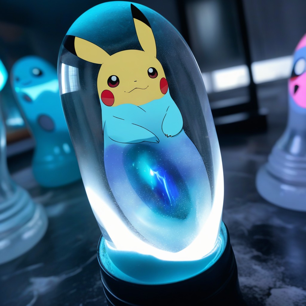 Pokemon Anime Art Style, Screenshot From Pokemon Anime, Extreme Close Up AI Porn