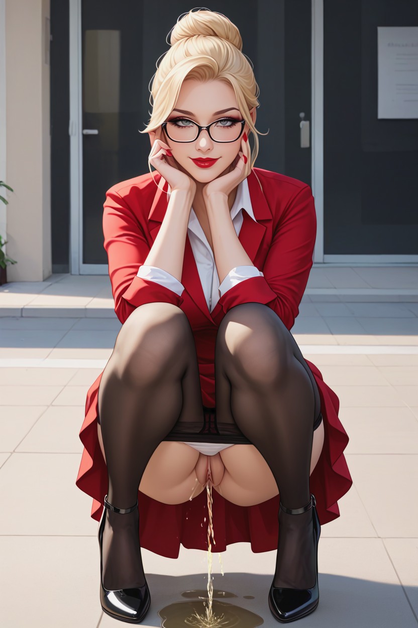Face Expression, Beautiful Legs, Small Ass Hentai AI Porn