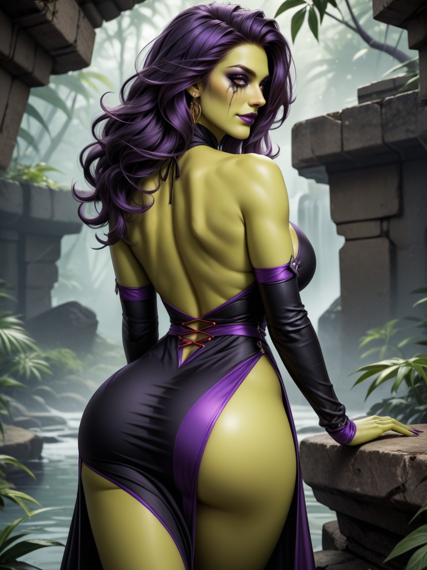 Natural Breast, Fully Dressed, Gamora Hentai AI Porn