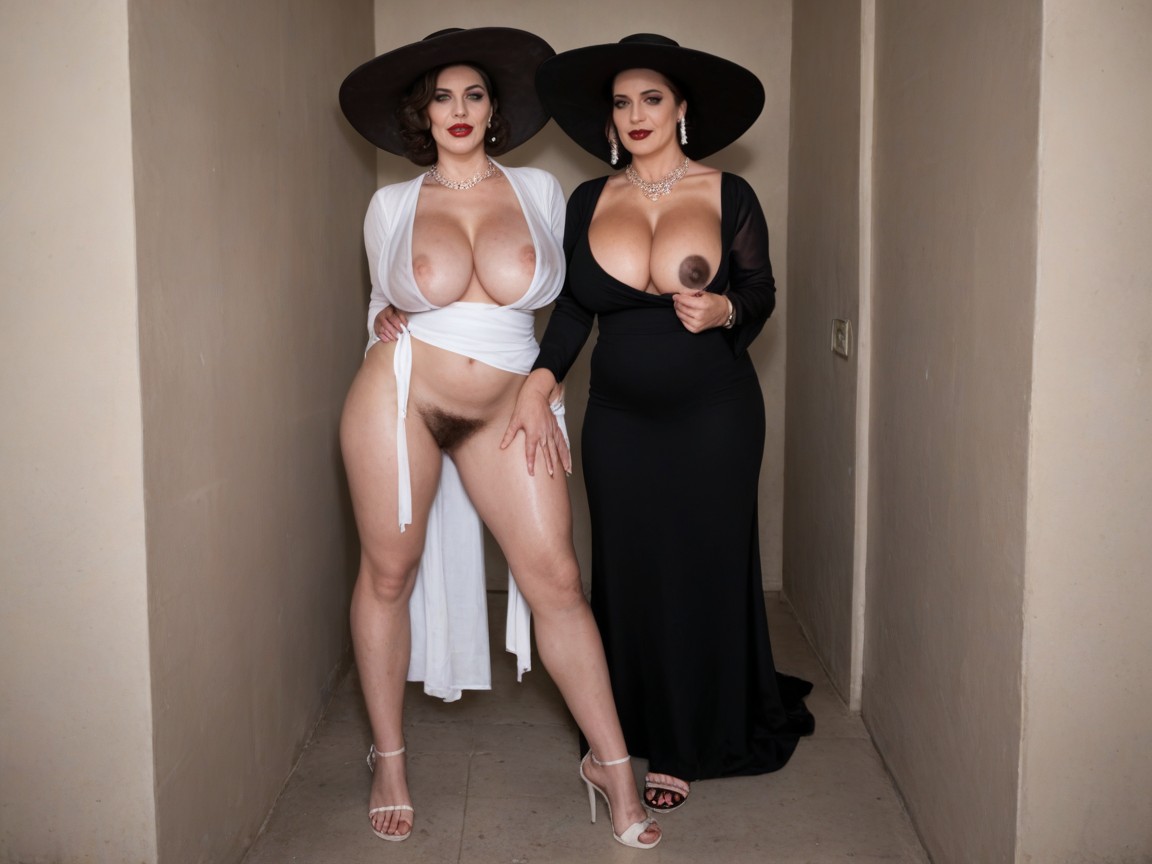 And, Zombie, Mule High Heels MILF AI Porn