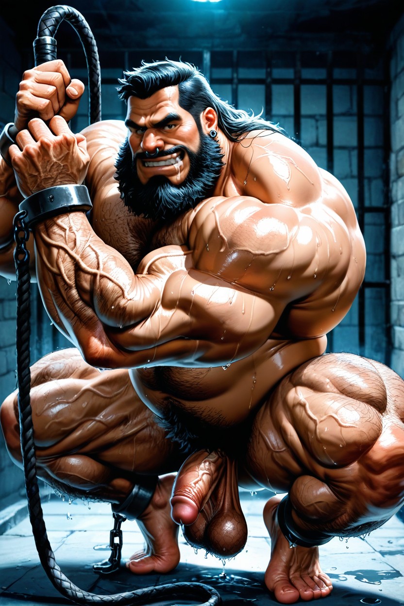 Veiny Arms, Detailed Realistic Image, Masculine AI Gay Porn
