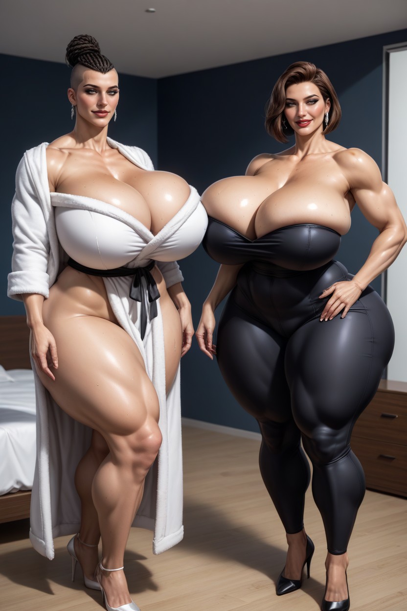 2 People, Older American Mature Milf, Hungarian AI Porn