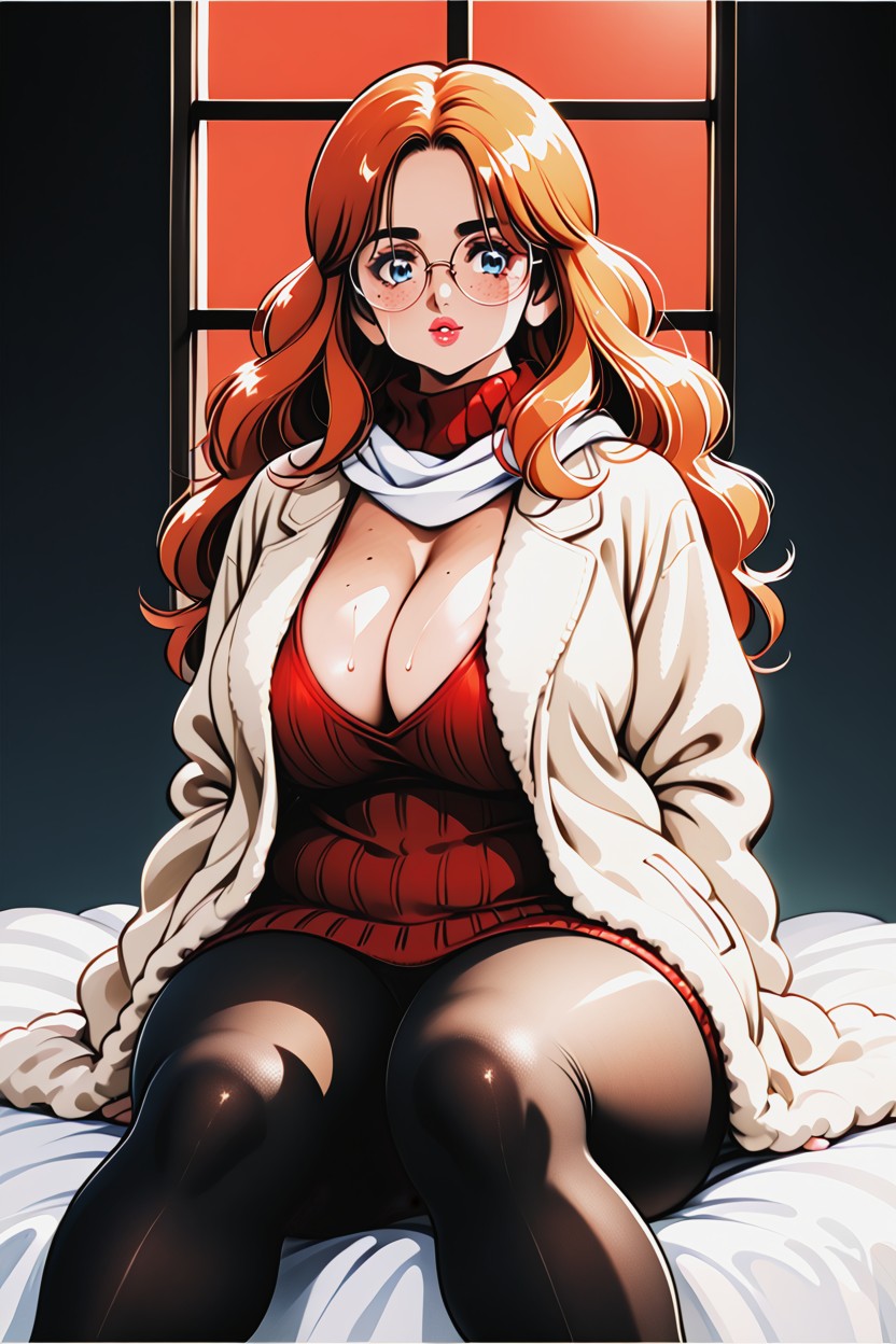 Gigantescas Tetas Perfectas, Plump Arms, Blushing Cheeks Hentai IA