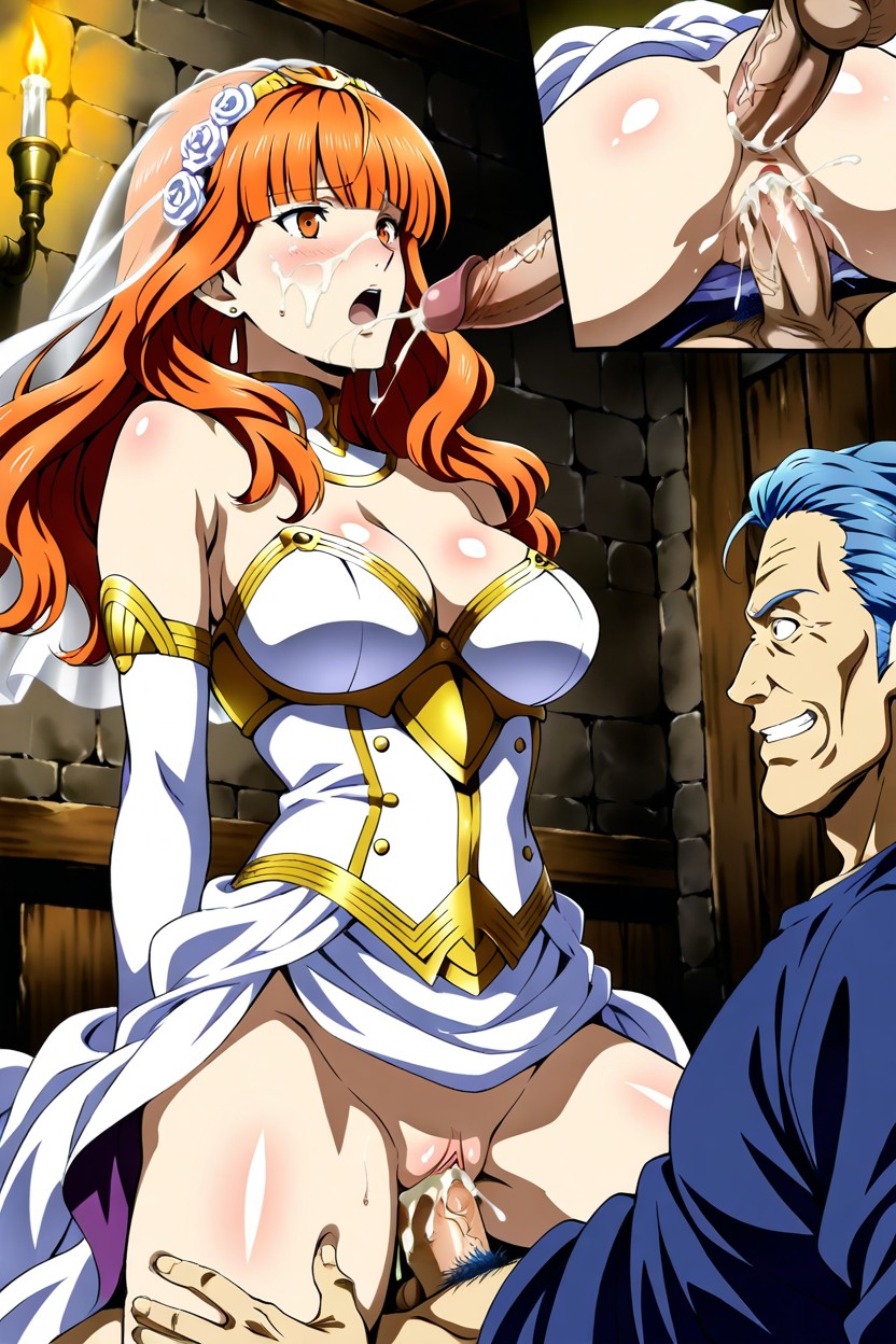 All Detailed, Wearing Princess Wedding Dress, Anal Hentai AI Porn