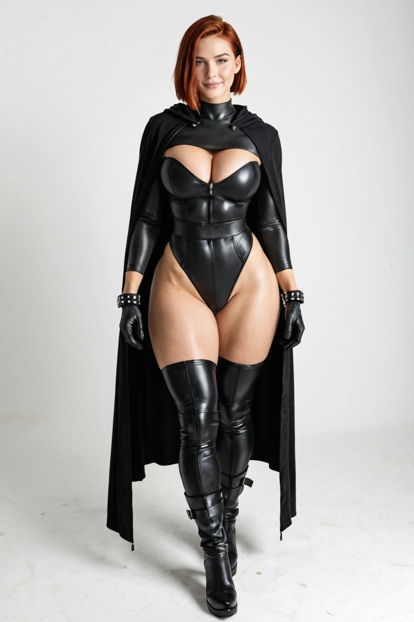 Thick Thighs, Fit, Standing AI Porn