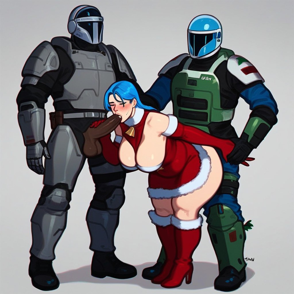 Irish, Gloves, Interracial AI Porn