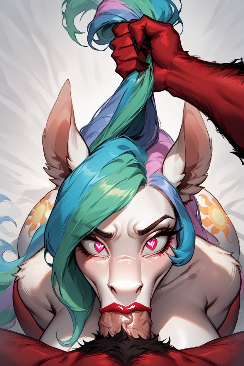 Pretty Face, Deep Throat, Red Satan Pov Furry AI Porn