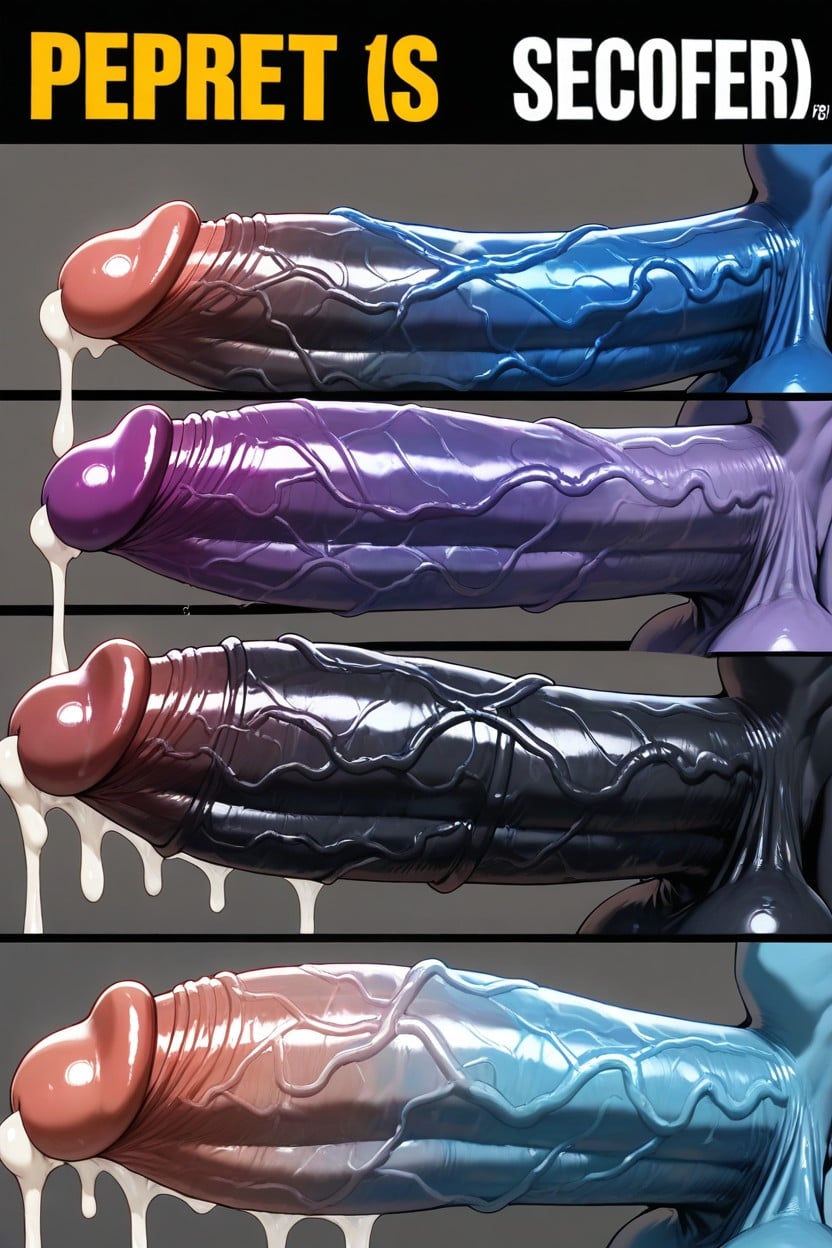 Highly Detailed, Bara, Enormous Dick ゲイAIポルノ