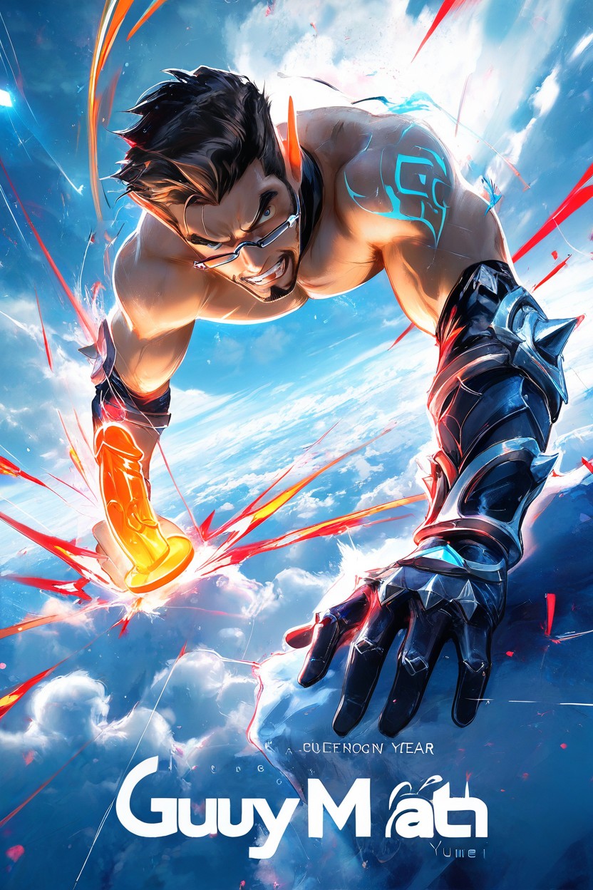 And Genshin Impact Concept Art, Above Clouds, High Resolution AI Gay Porn
