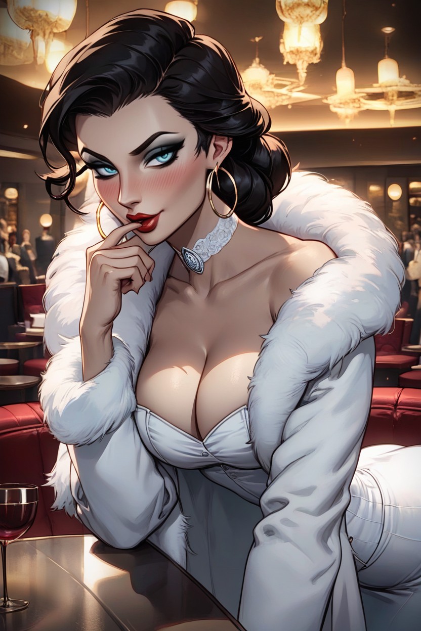 Seductive Eyes, Handjob, Arching Back AI Porn