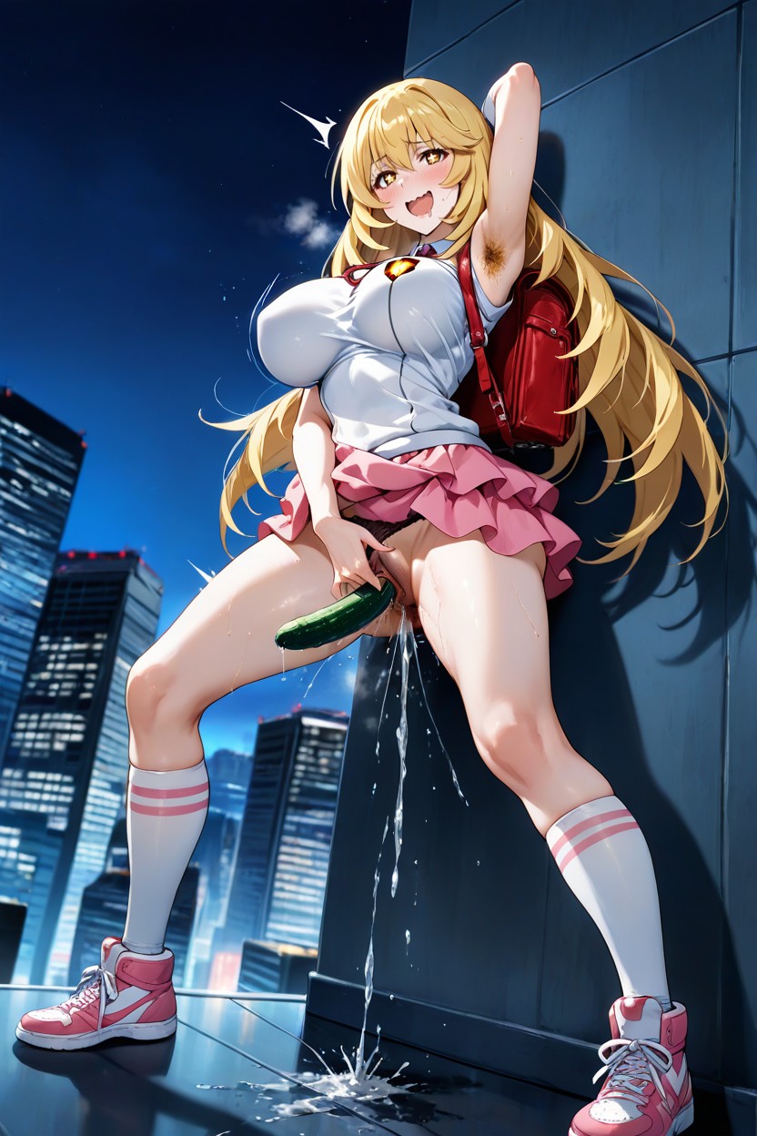 Dark Labia, Form Fitting Clothes, Armpit Hair Hentai AI Porn