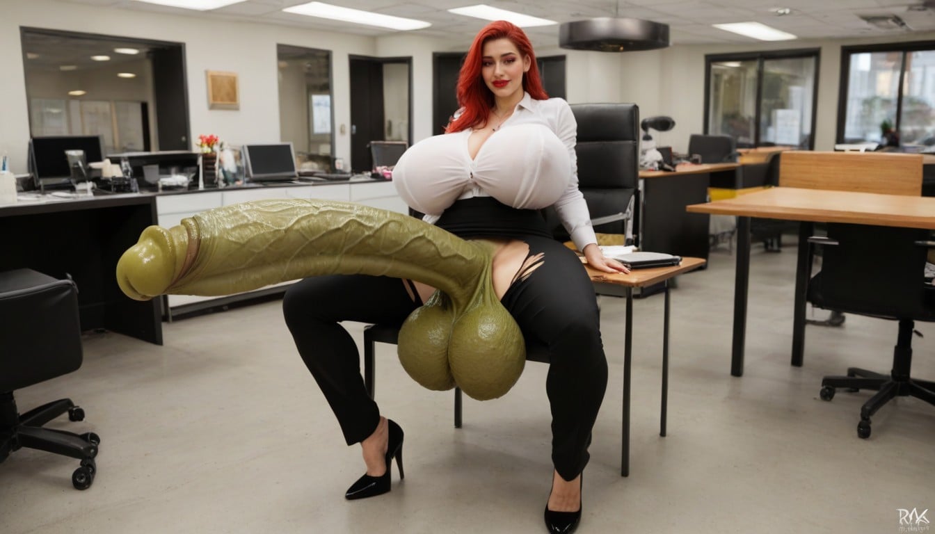 Black Monster Testicles, Long Cock, Bla Balls AI Porn