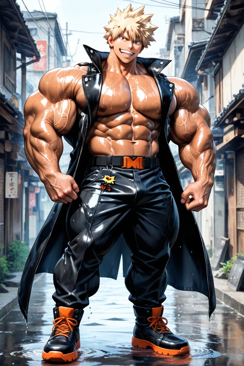 Hyper Realistic, Hyper Pecs, Hyper Biceps AI Gay Porn