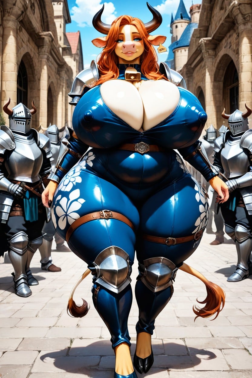 Cattle, Massive Ass, Wearing Knight Armor AI Porn
