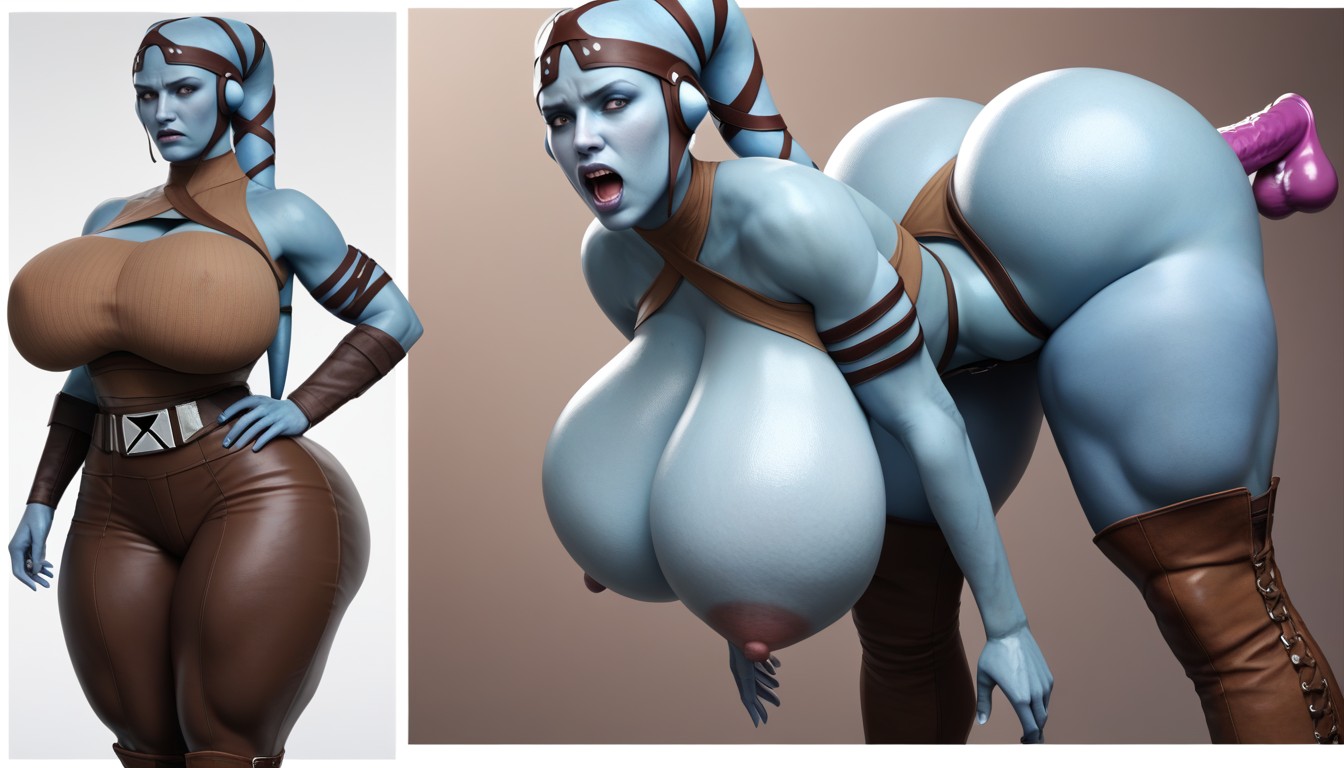 Including A Cropped Top, Massive Hips, 18+ AI Porn