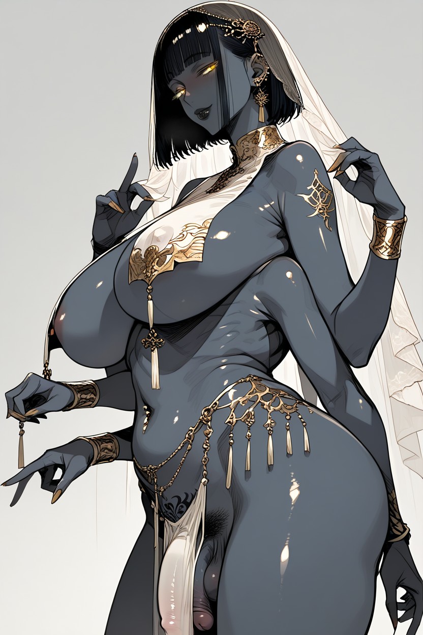 Breast Expansion, Tanishi Artist Style, Very Long Penis Hentai AI Porn