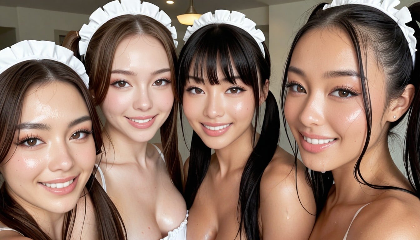 Very Friendly, Seductive Expression, Sexy Body Type AI Porn