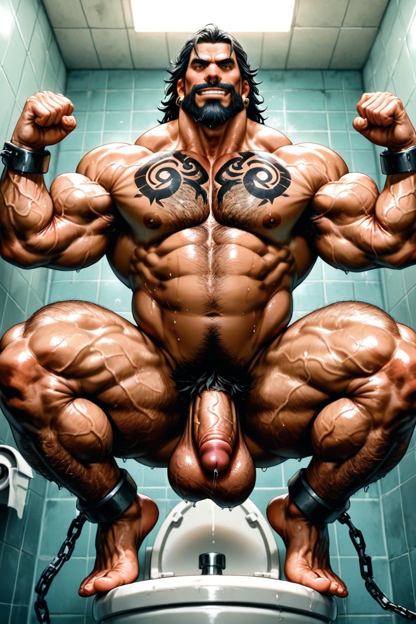 ボトムアップ, High Definition, Muscular Legs ゲイAIポルノ