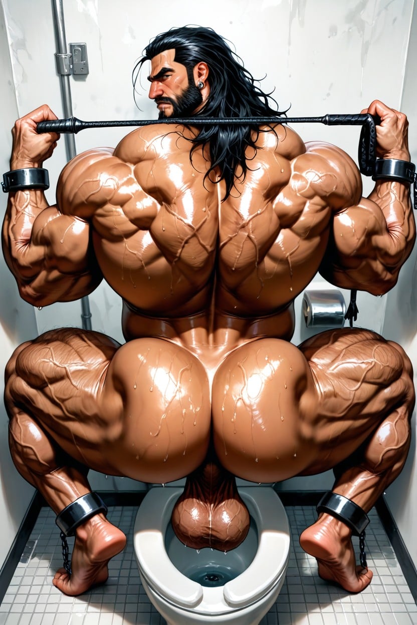Caveman, Veiny Muscles, Massive Meaty Body ゲイAIポルノ