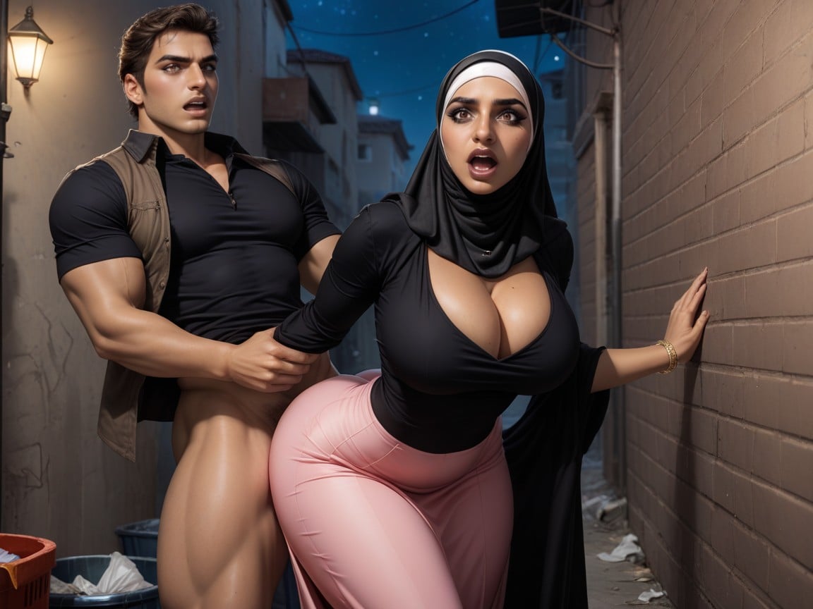 Form Fitting Clothes, Grabbing, Angry Hentai AI Porn