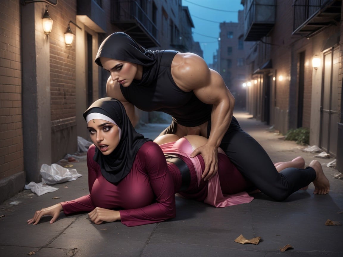 Sex, Long Dress, Natural Breast Hentai AI Porn