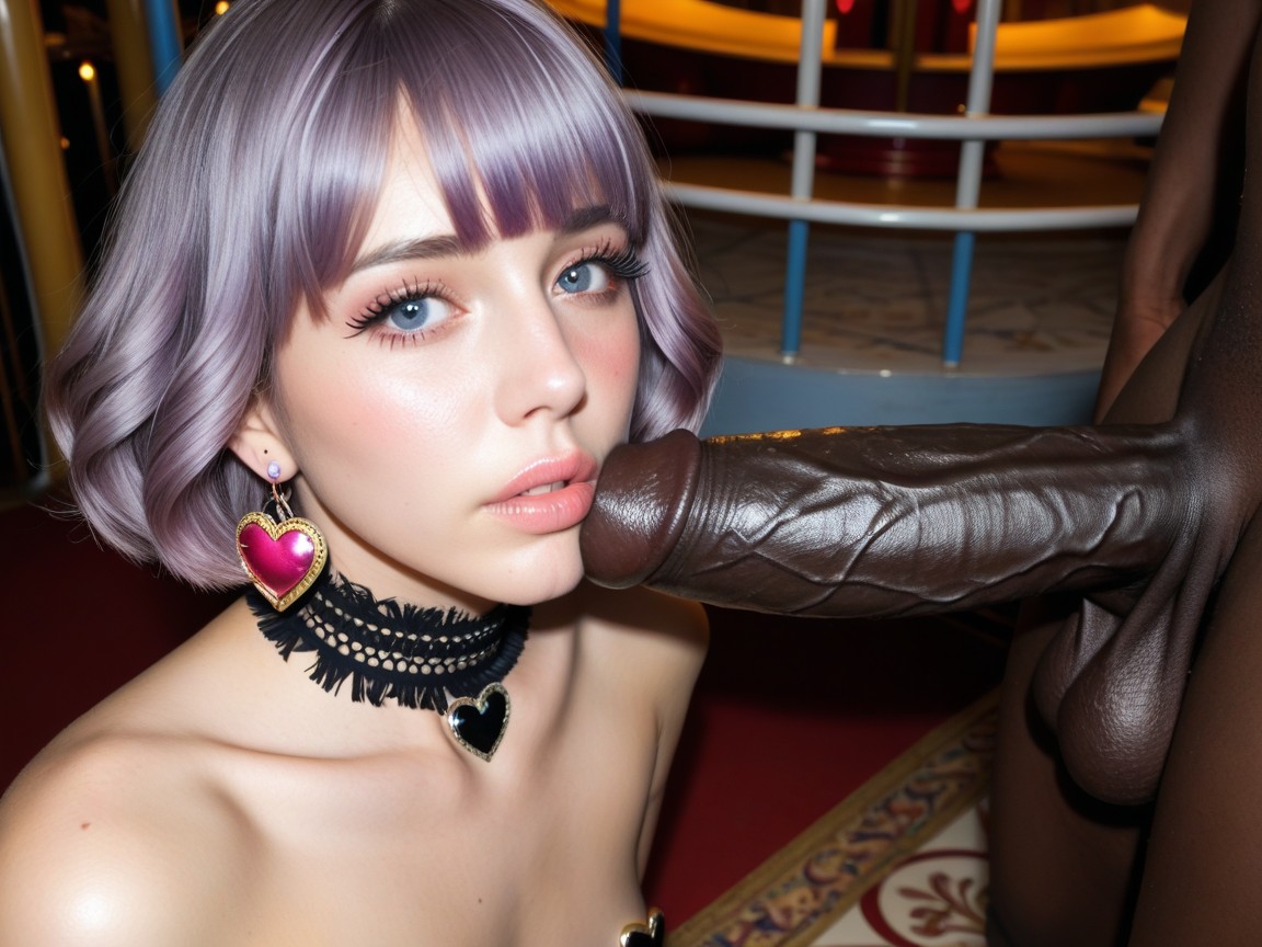 Wearing Wedding Ring, Small Breasts, Saggy Testicles AI Porn