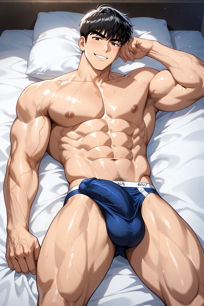 With No One Around, Fit, Ho-jin AI Gay Porn