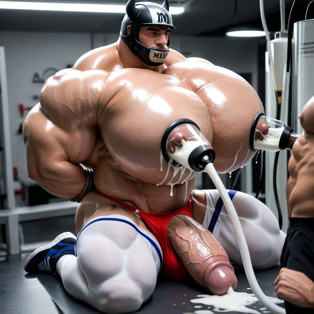 Hyper Breasts, Man Hyper Squishing Milk Mans Boobs, Aggressively Sucking Boobs AI Gay Porn