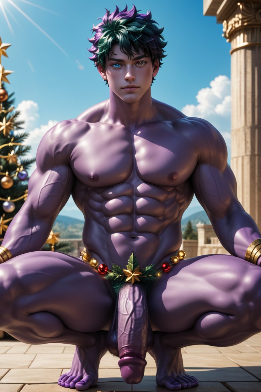 Massive, Biceps, Perfect Anatomy AI Gay Porn