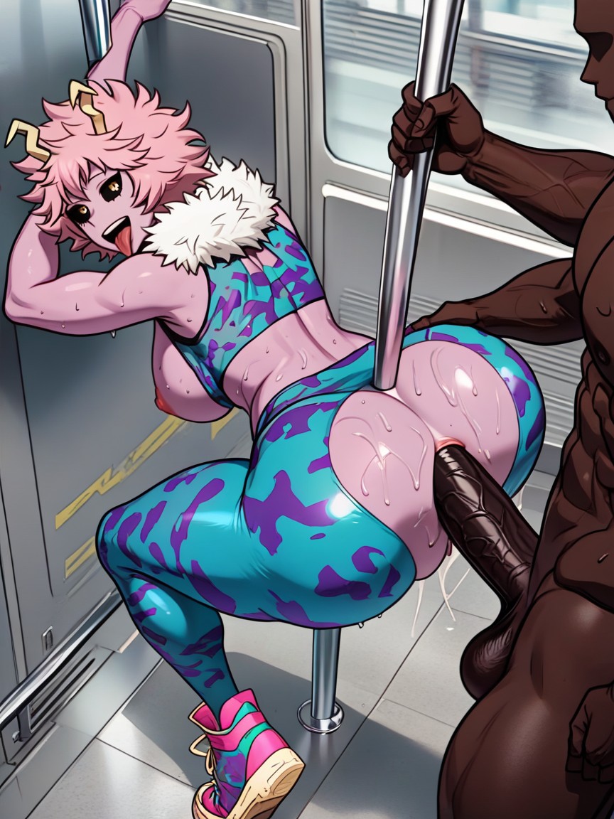 Gigantic, Interracial, Shiny Ass Hentai AI Porn
