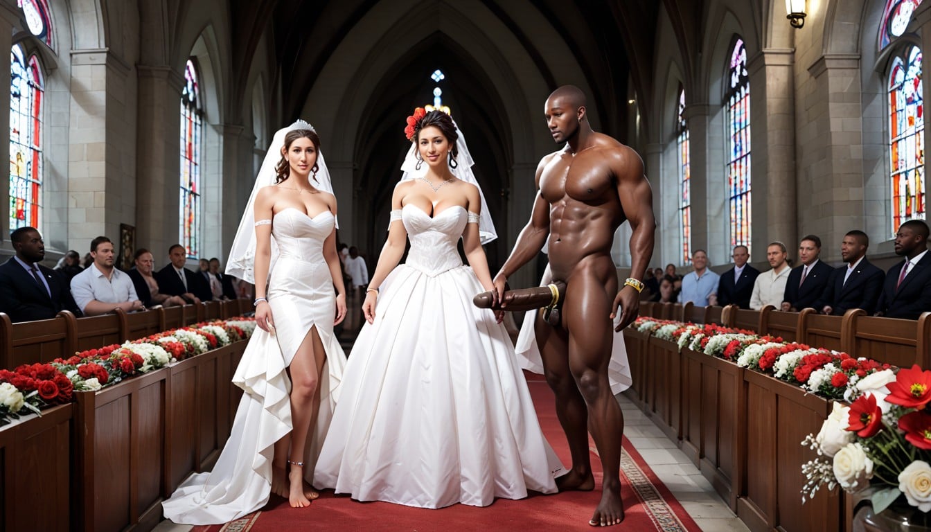 Perfect Delicate Nubile Body, Hyper Realistic Adult Face, Interracial AI Porn